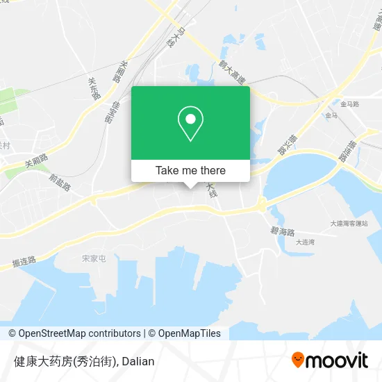 健康大药房(秀泊街) map