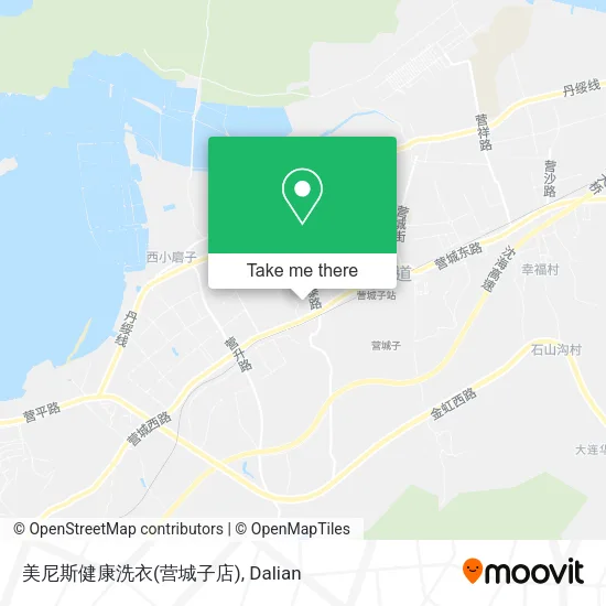 美尼斯健康洗衣(营城子店) map