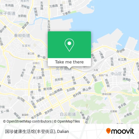 国珍健康生活馆(丰登街店) map