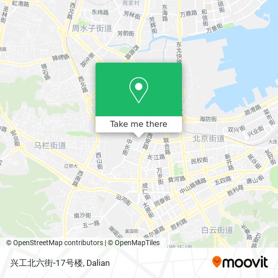 兴工北六街-17号楼 map