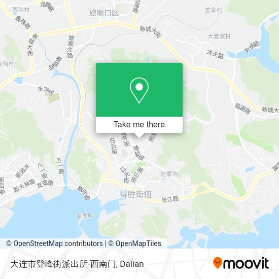 大连市登峰街派出所-西南门 map