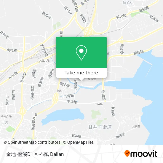 金地·檀溪D1区-4栋 map