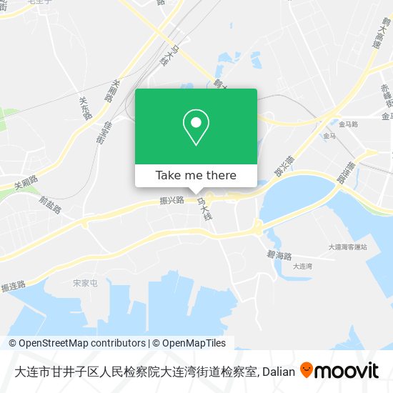 大连市甘井子区人民检察院大连湾街道检察室 map