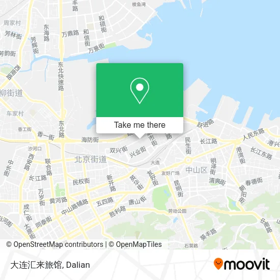 大连汇来旅馆 map