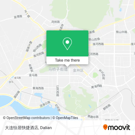 大连怡居快捷酒店 map