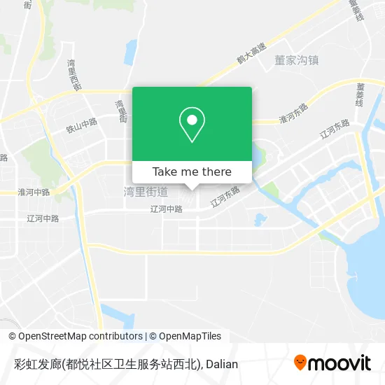 彩虹发廊(都悦社区卫生服务站西北) map
