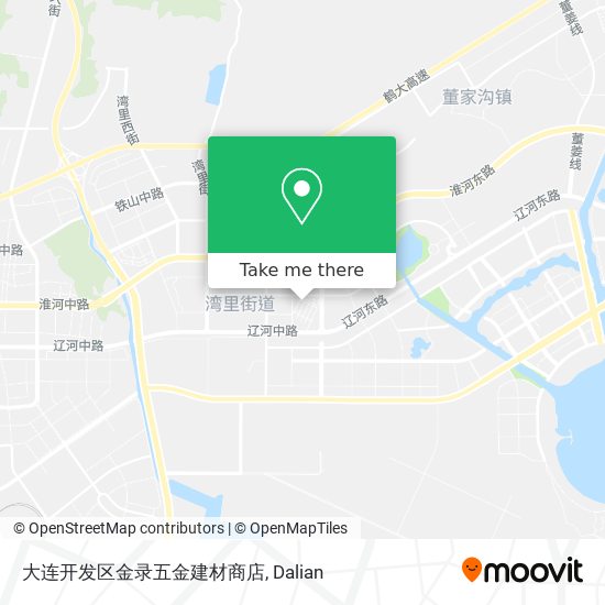 大连开发区金录五金建材商店 map