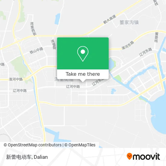 新蕾电动车 map