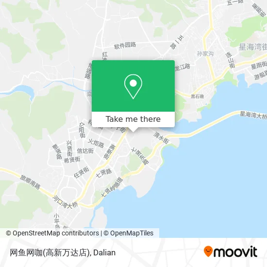 网鱼网咖(高新万达店) map