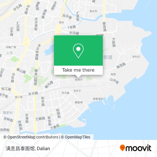 满意昌泰面馆 map