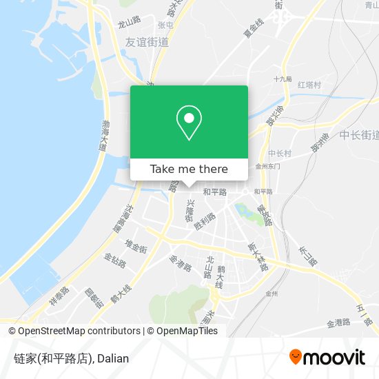链家(和平路店) map