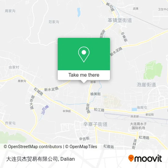 大连贝杰贸易有限公司 map
