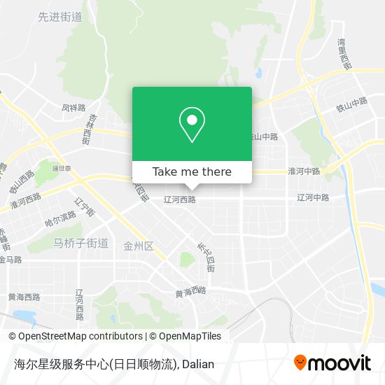 海尔星级服务中心(日日顺物流) map