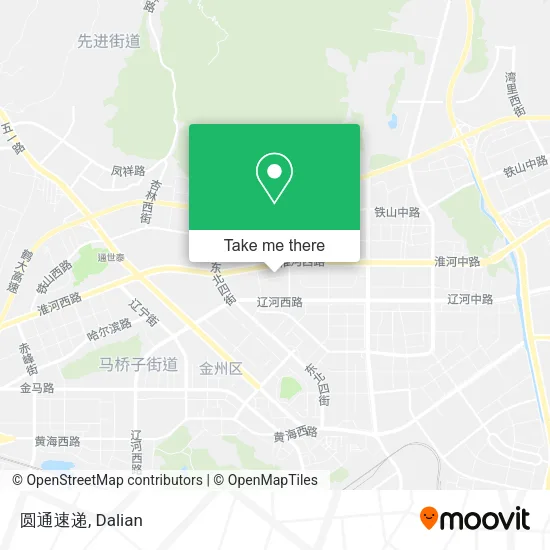 圆通速递 map