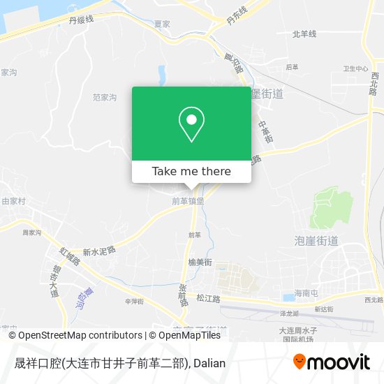 晟祥口腔(大连市甘井子前革二部) map