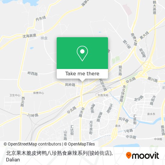 北京果木脆皮烤鸭八珍熟食麻辣系列(骏岭街店) map