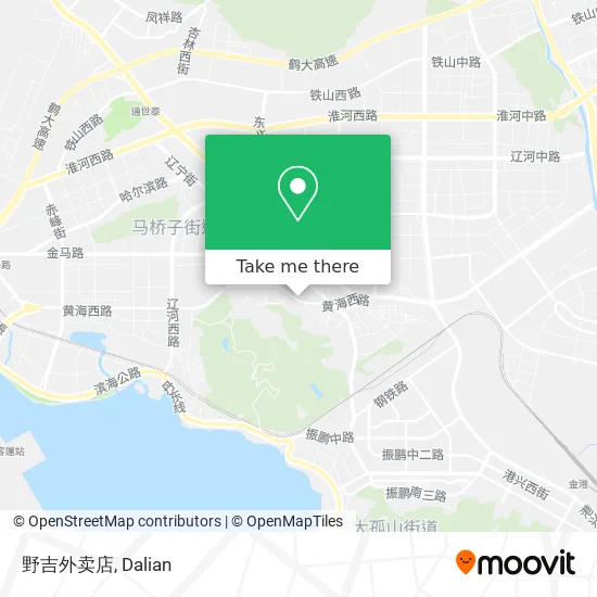 野吉外卖店 map