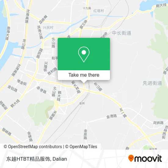 东越HTBT精品服饰 map