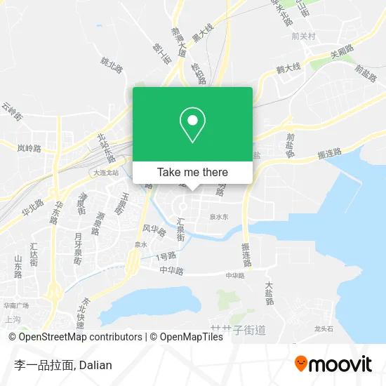 李一品拉面 map