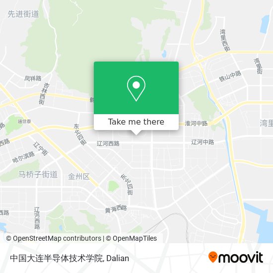 中国大连半导体技术学院 map
