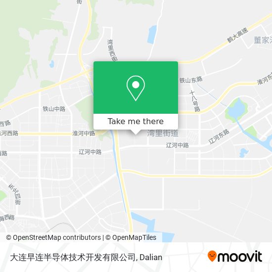 大连早连半导体技术开发有限公司 map