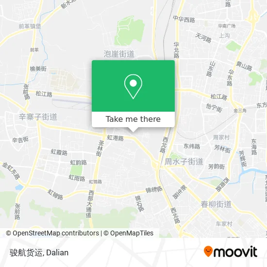 骏航货运 map