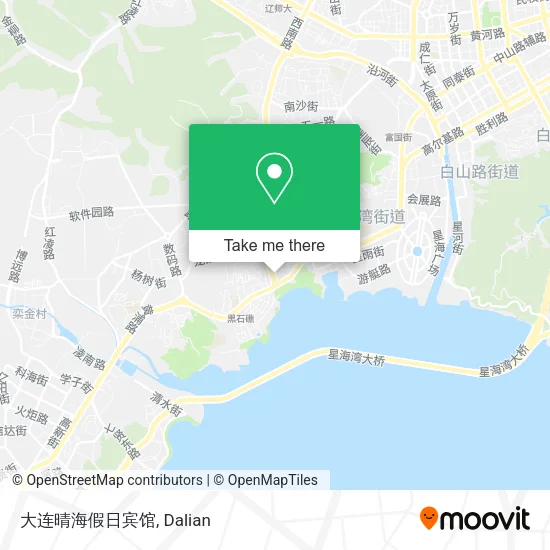 大连晴海假日宾馆 map