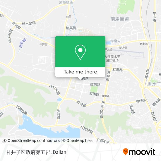 甘井子区政府第五郡 map