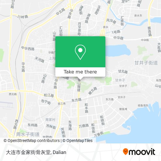大连市金家街骨灰堂 map