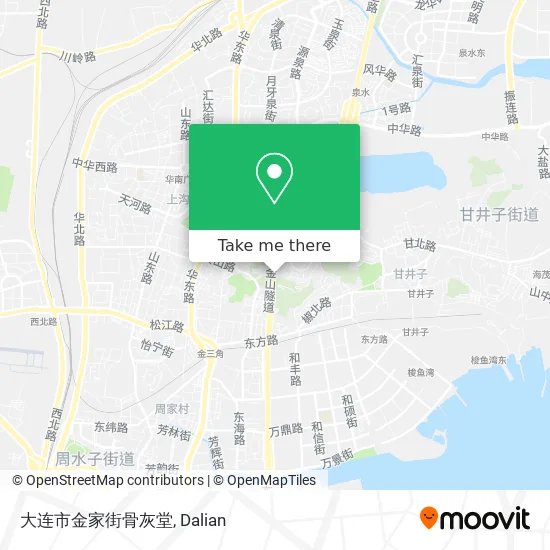 大连市金家街骨灰堂 map