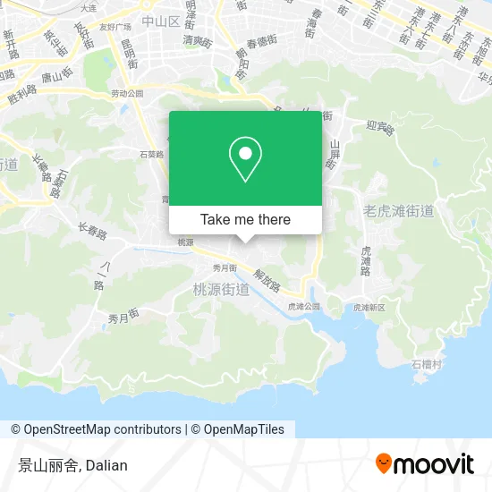 景山丽舍 map