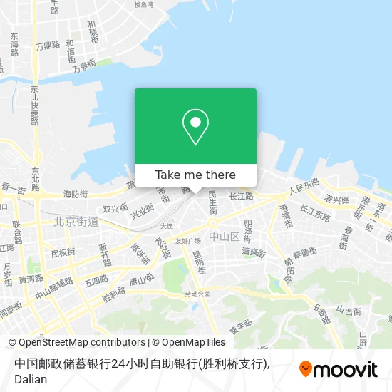 中国邮政储蓄银行24小时自助银行(胜利桥支行) map