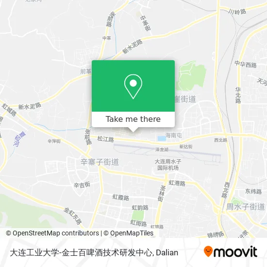大连工业大学-金士百啤酒技术研发中心 map