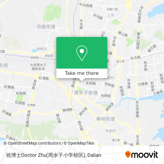 祝博士Doctor Zhu(周水子小学校区) map