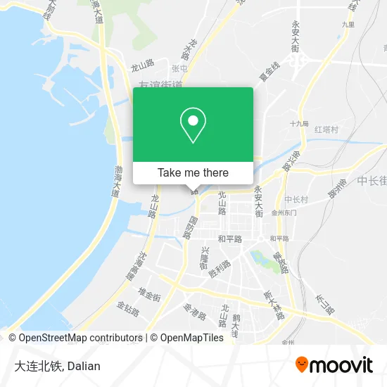 大连北铁 map