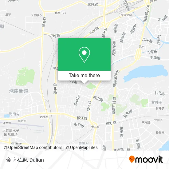 金牌私厨 map