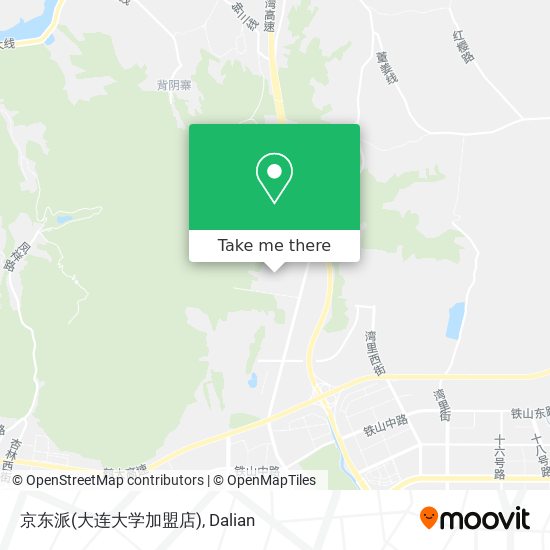 京东派(大连大学加盟店) map