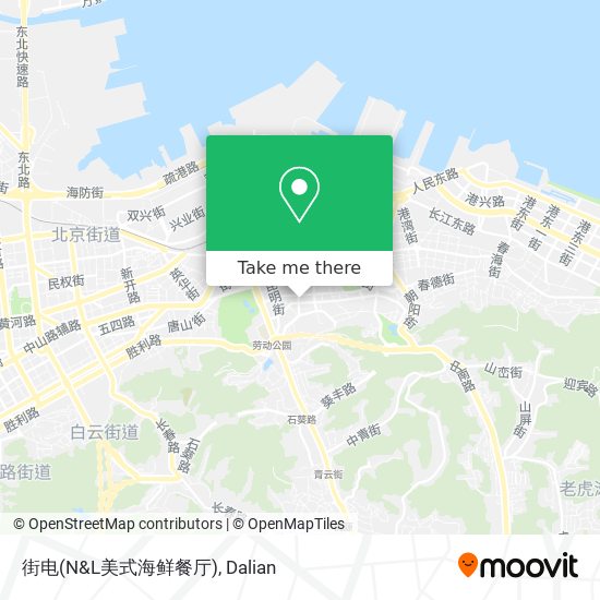 街电(N&L美式海鲜餐厅) map