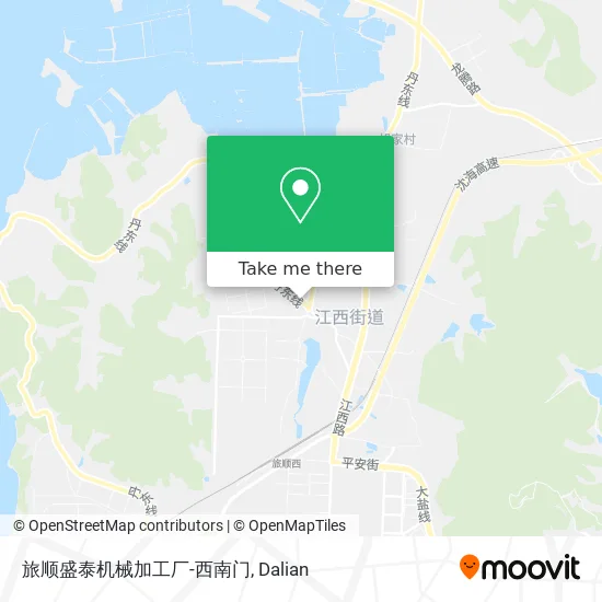 旅顺盛泰机械加工厂-西南门 map