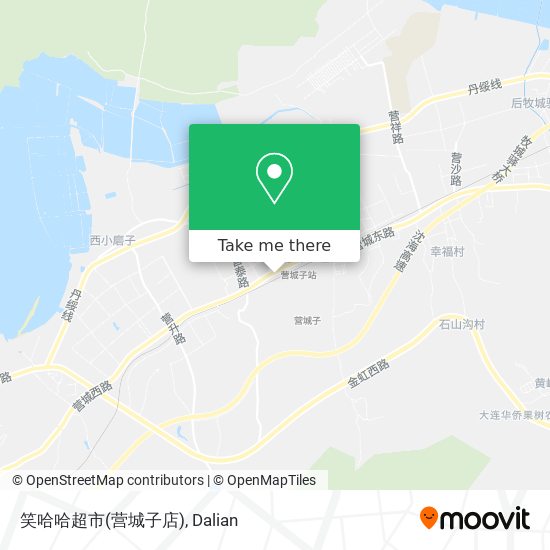 笑哈哈超市(营城子店) map