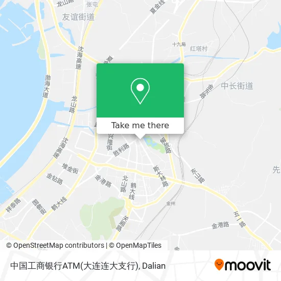 中国工商银行ATM(大连连大支行) map