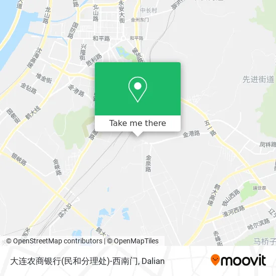 大连农商银行(民和分理处)-西南门 map