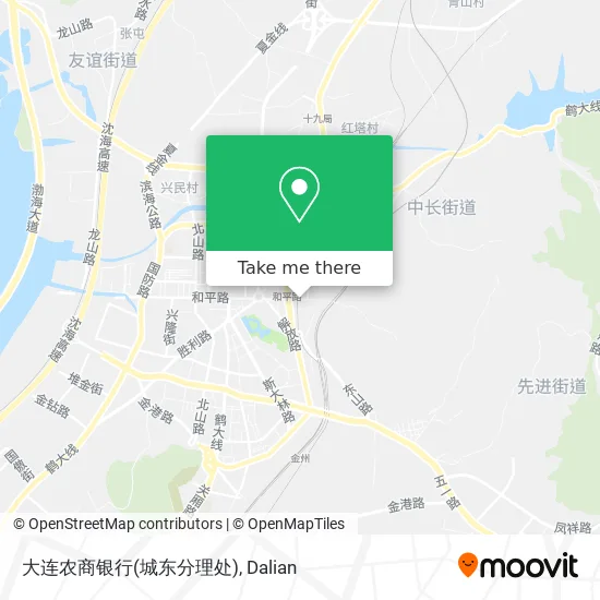 大连农商银行(城东分理处) map