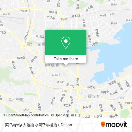 菜鸟驿站(大连香水湾7号楼店) map