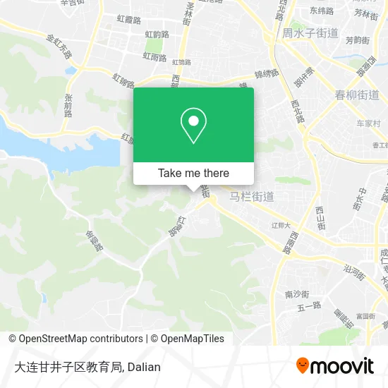 大连甘井子区教育局 map