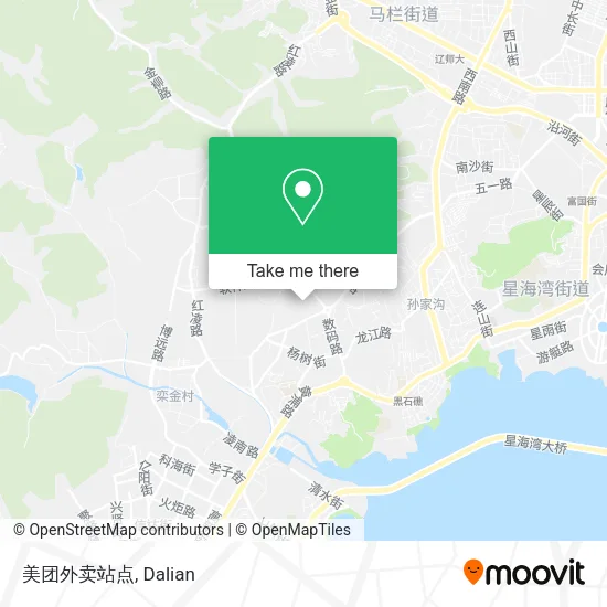 美团外卖站点 map
