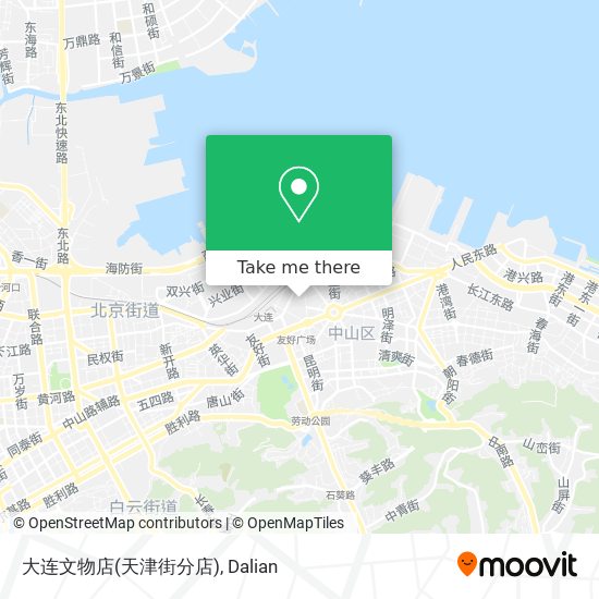 大连文物店(天津街分店) map