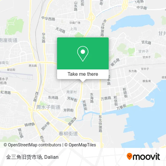 金三角旧货市场 map