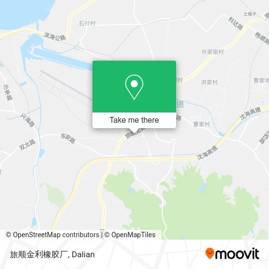 旅顺金利橡胶厂 map