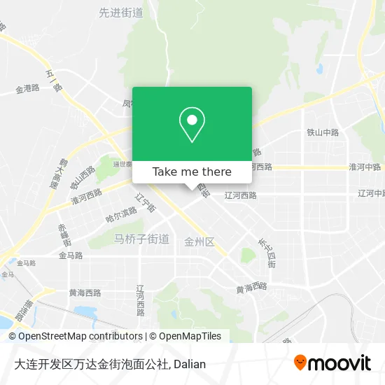 大连开发区万达金街泡面公社 map